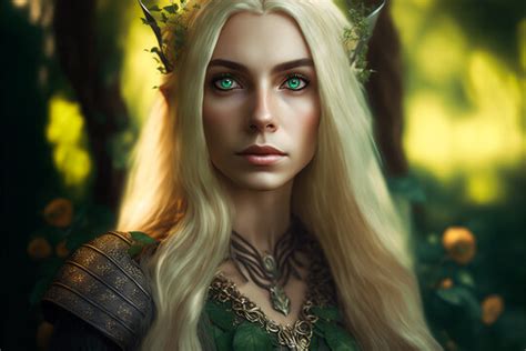 Pretty Female Wood Elves