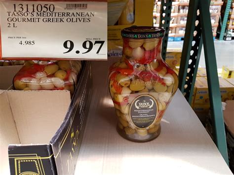 Tasso S Mediterranean Gourmet Greek Olives L Costco