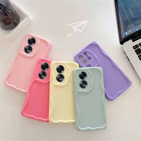 Casing Hp Oppo A38 A58 A78 A98 A77 A77s A17 A17k Nfc 5g 4g Phone Case