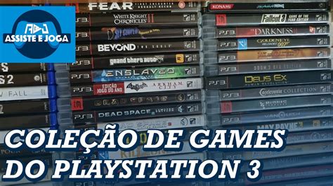 Coleção de jogos do PlayStation 3 YouTube