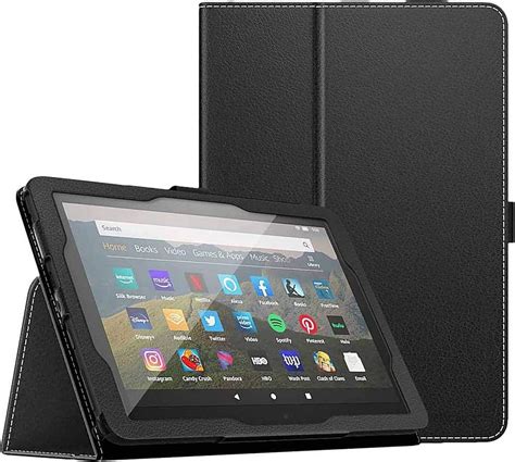 Customer Reviews SaharaCase Folio Case For Amazon Kindle Fire HD 8 And