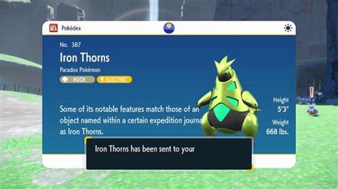 How To Catch Iron Thorns In Pokémon Scarlet And Violet