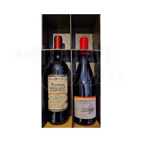 Coffret Vins Tradition Bouteilles La Cave Lavalloise