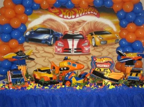 Decora O Festa Infantil Hot Wheels
