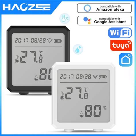 Tuya Smart Wifi Temperature And Humidity Sensor Indoor Hygrometer