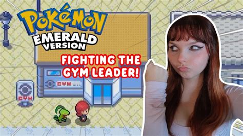 Fighting The First Gym Leader In Pokemmo Pokemon Emerald Lets Play