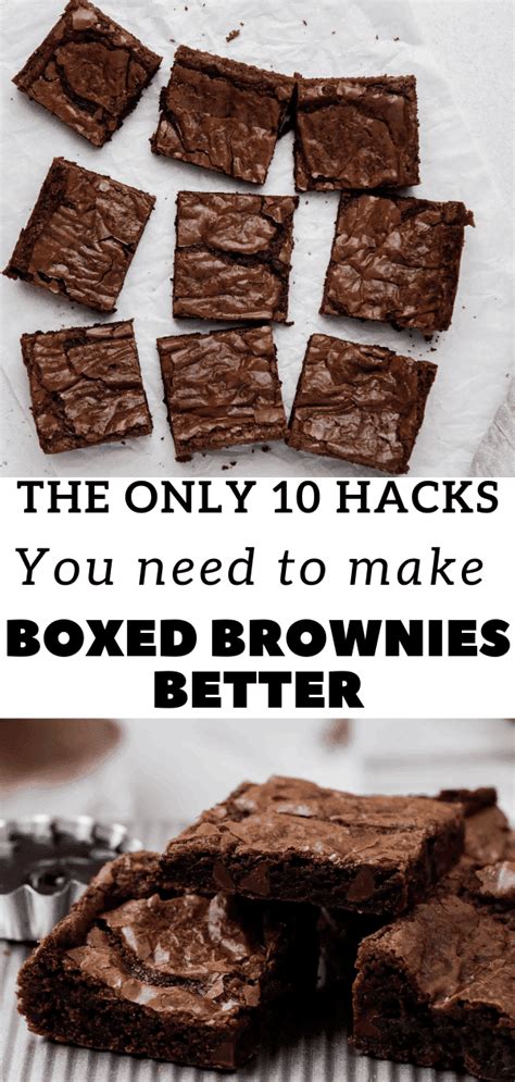 10 Secrets On How To Make Boxed Brownies Better Lifestyle Of A Foodie