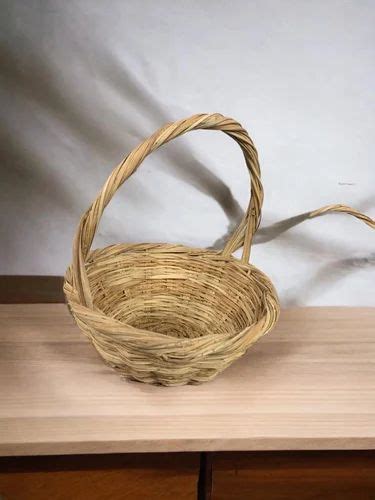 Modern Handcrafted Bamboo Eco Friendly Utility Multipurpose Basket At