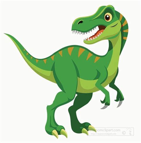 Dinosaur Clipart-allosaurus carnivorous dinosaur clipart