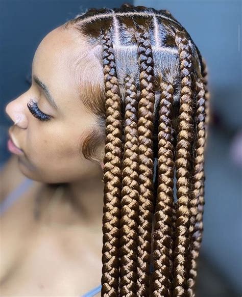 Big Blonde Box Braids