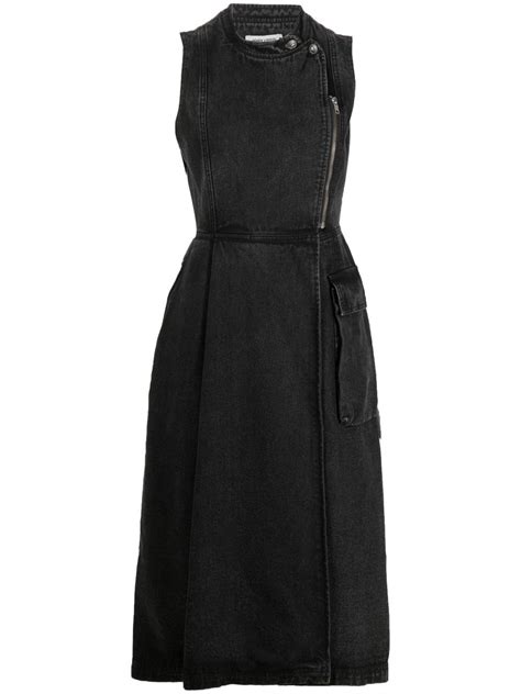 Henrik Vibskov Sleeveless Denim Midi Dress Farfetch