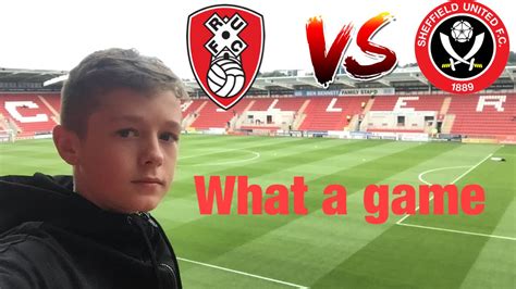 Rotherham United Vs Sheffield United Youtube