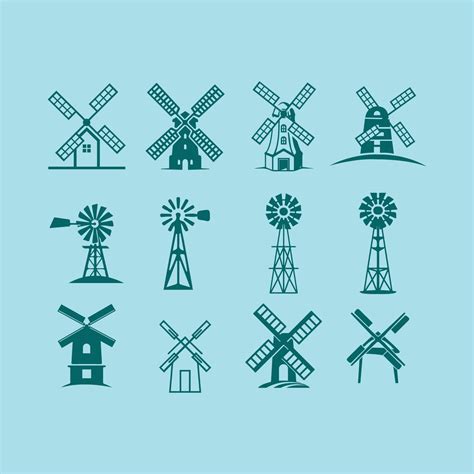 Windmill Vector Art, Icons, and Graphics for Free Download