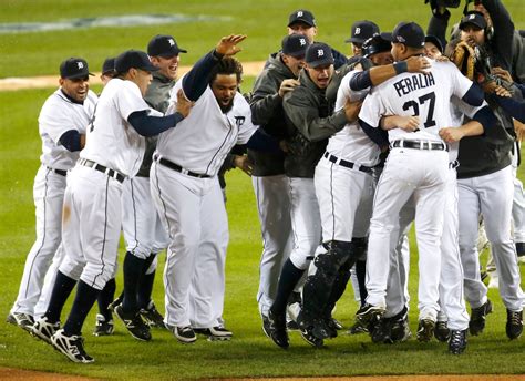 2012 Alcs Detroit Tigers Rout New York Yankees In Game 4 To Reach