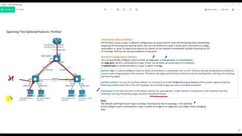 Spanning Tree Portfast Theory For Ccna And Ccnp Students Youtube