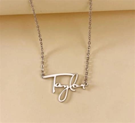 Taylor Swift Album Necklace, Taylor Swift Merch, Taylor Swift Chain ...