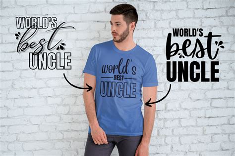 Worlds Best Uncle Png And Svg Bundle Gráfico Por Tynacreates · Creative