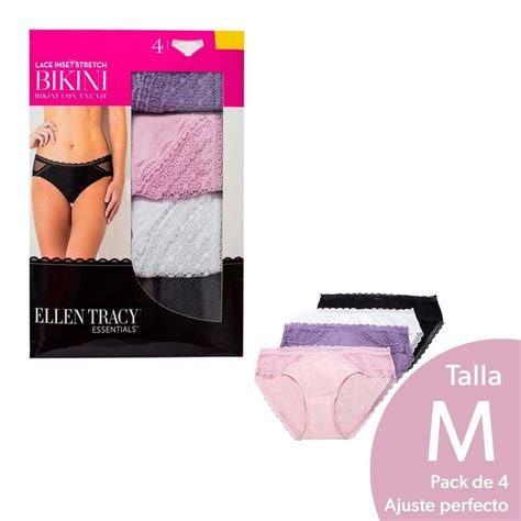 Bikini para Dama Ellen Tracy Talla M Surtido 4 pzas a precio de socio Sams Club en línea