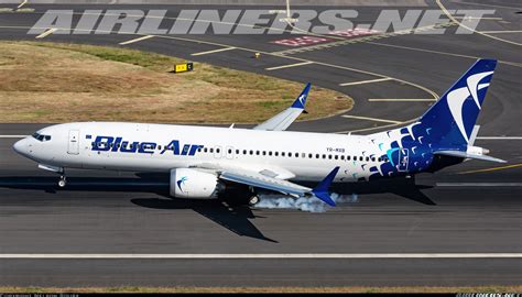 Boeing 737 8 Max Blue Air Aviation Photo 6858085