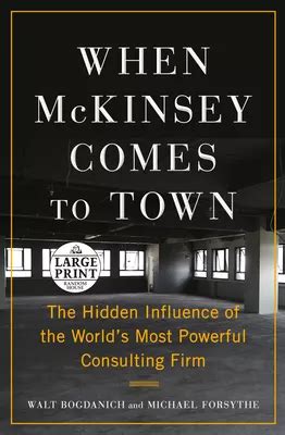 Libro When Mckinsey Comes To Town The Hidden Influence O Cuotas