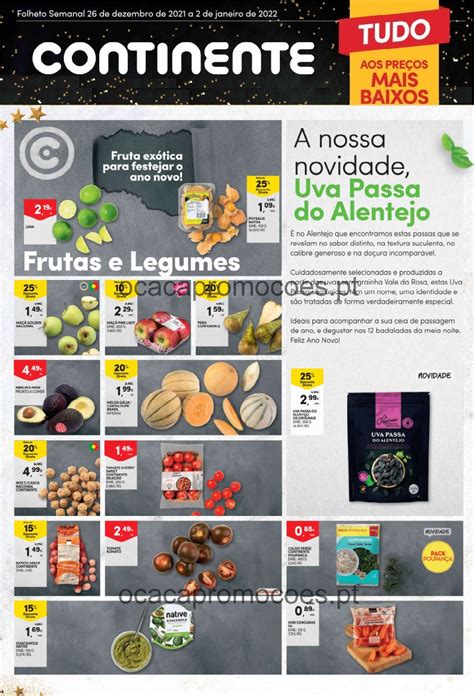 Antevis O Folheto Continente Frescos Promo Es Dezembro A Janeiro