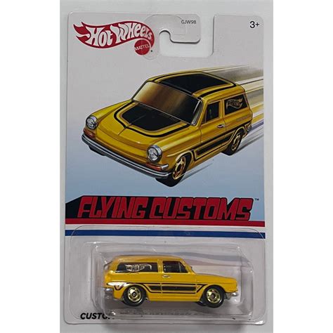 Hot Wheels Flying Customs Custom Volkswagen Squareback Yellow Shopee Philippines