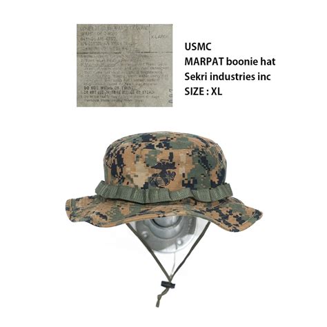 Used Usmc Marpat Boonie Hat Xl Sekri Industries Efk