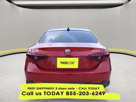 Sell Used Alfa Romeo Giulia Ti Sport Awd In Tomball Texas United