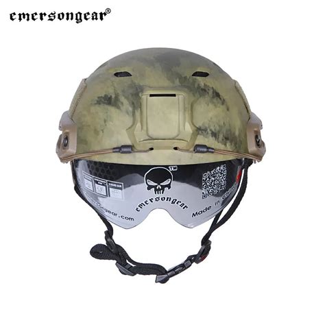 Emersongear BJ Тип Быстрый Шлем Тактические Защитные Очки Шлем Для ...