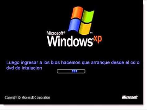 No arranca windows xp y se reinicia solución YouTube