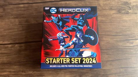 Heroclix En EspaÑol Unboxing Starter Set Dc 2024 Youtube