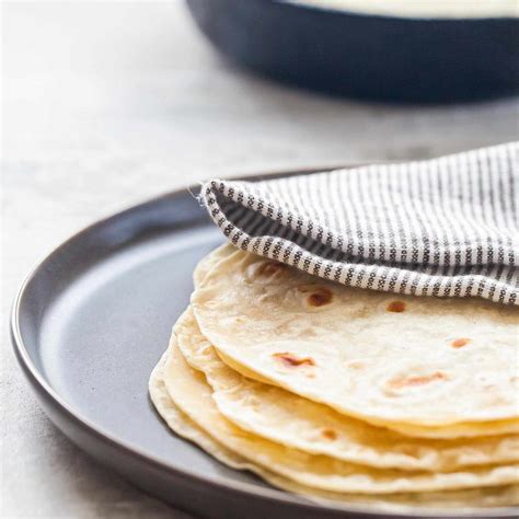 Homemade Flour Tortillas Recipe