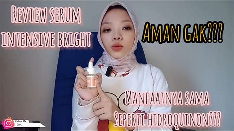 Review Serum Intensive Bright Dari Handh Skincare By Dr Kamila Jaidi Youtube