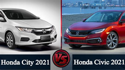 Honda Civic Vs Honda City In Pakistan