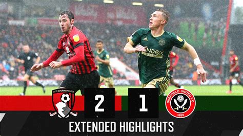 Bournemouth 2-1 Sheffield United | Extended EFL Championship highlights ...