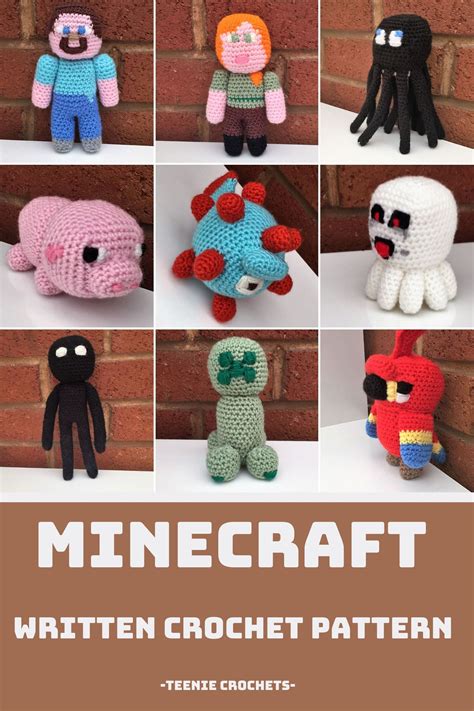 Minecraft Crochet Pattern Free