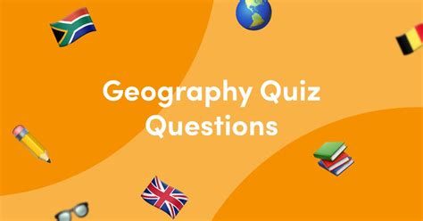 50 Geography Quiz Questions And Answers Kwizzbit