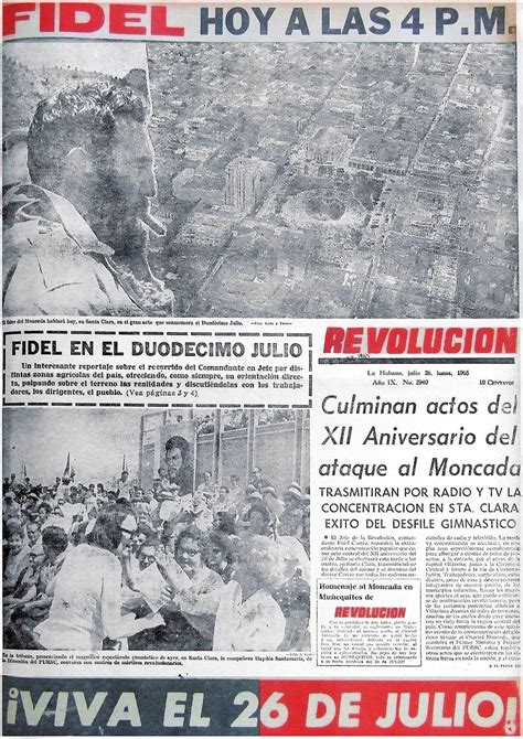 Periodico Revolucion Memorias De Un Cubano