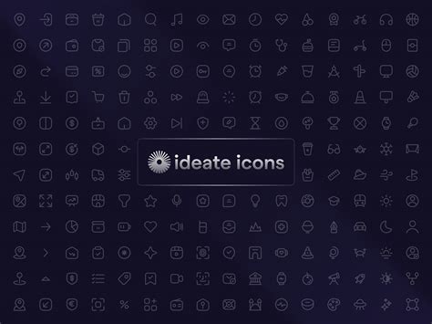 Ideate Icons Minimal Pixel Perfect Icon Pack On Behance