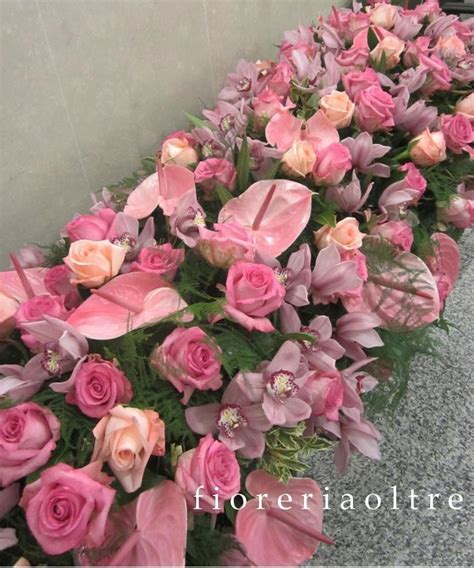 Fioreria Oltre In Loving Memory Funeral Flowers Full Casket Spray