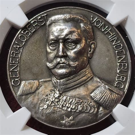 1 Weltkrieg Kaiserreich Preußen Silvermedal Silbermedaille 1914