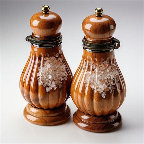 Premium Ai Image Ceramic Salt Pepper Set