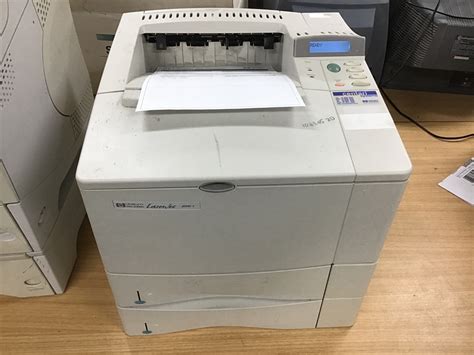 2x Printer Hp Laserjet 4000t And 4000 Powers On Not Tested