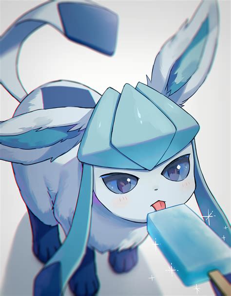 Glaceon Pokemon Drawn By Kaminokefusa Danbooru