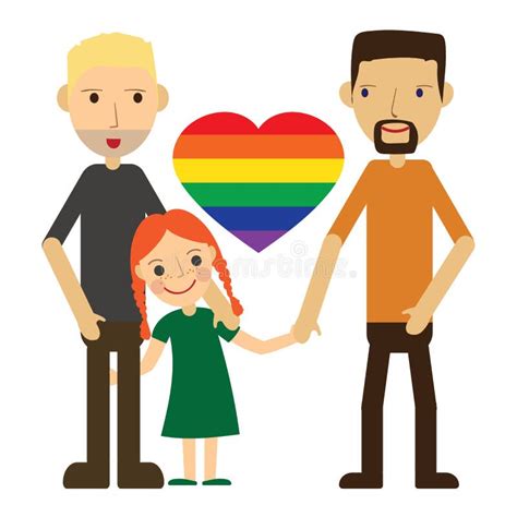 Familia Gay Feliz Ilustraciones Stock Vectores Y Clipart