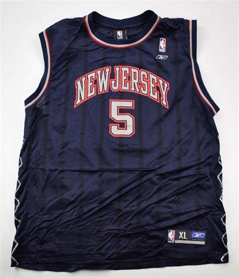 NEW JERSEY NETS *KIDD* NBA REEBOK SHIRT XL Other \ Basketball | Classic ...