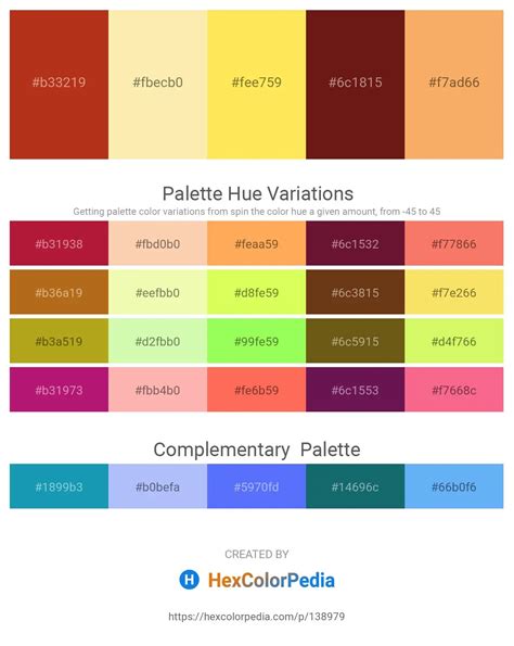 Pantone 168 C Hex Color Conversion Color Schemes Color Shades