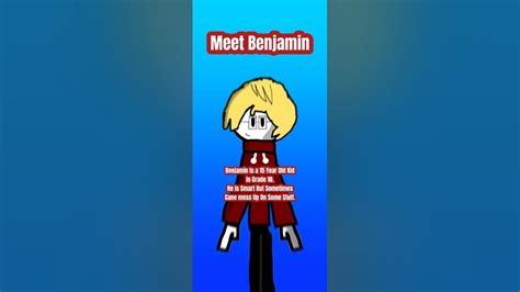 Meet Benjamin Cartoonist Coming Out November 4th Youtube