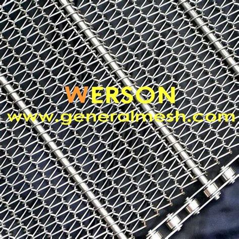 Generalmesh Chain Driven Conveyor Belts Positive Drive Chain Edge Pdce