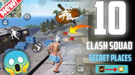 Free Fire Top Clash Squad Secret Places Part Garena Free Fire